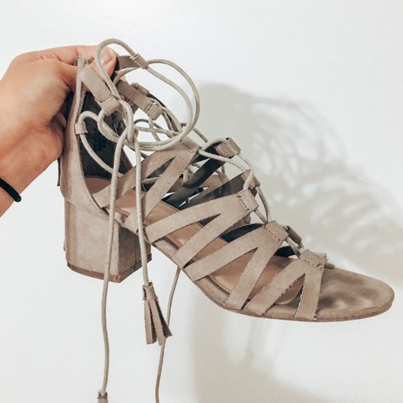 the cutest criss cross sandals ever - Picture 2 of 3